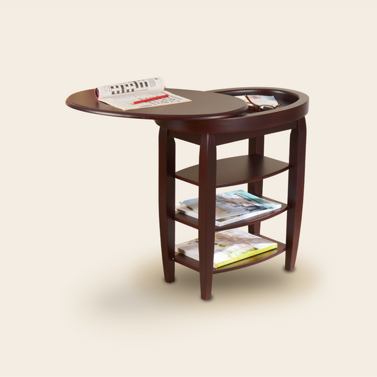 Swivel Top Side Table
