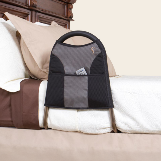 Portable Bed Rail with Pouch