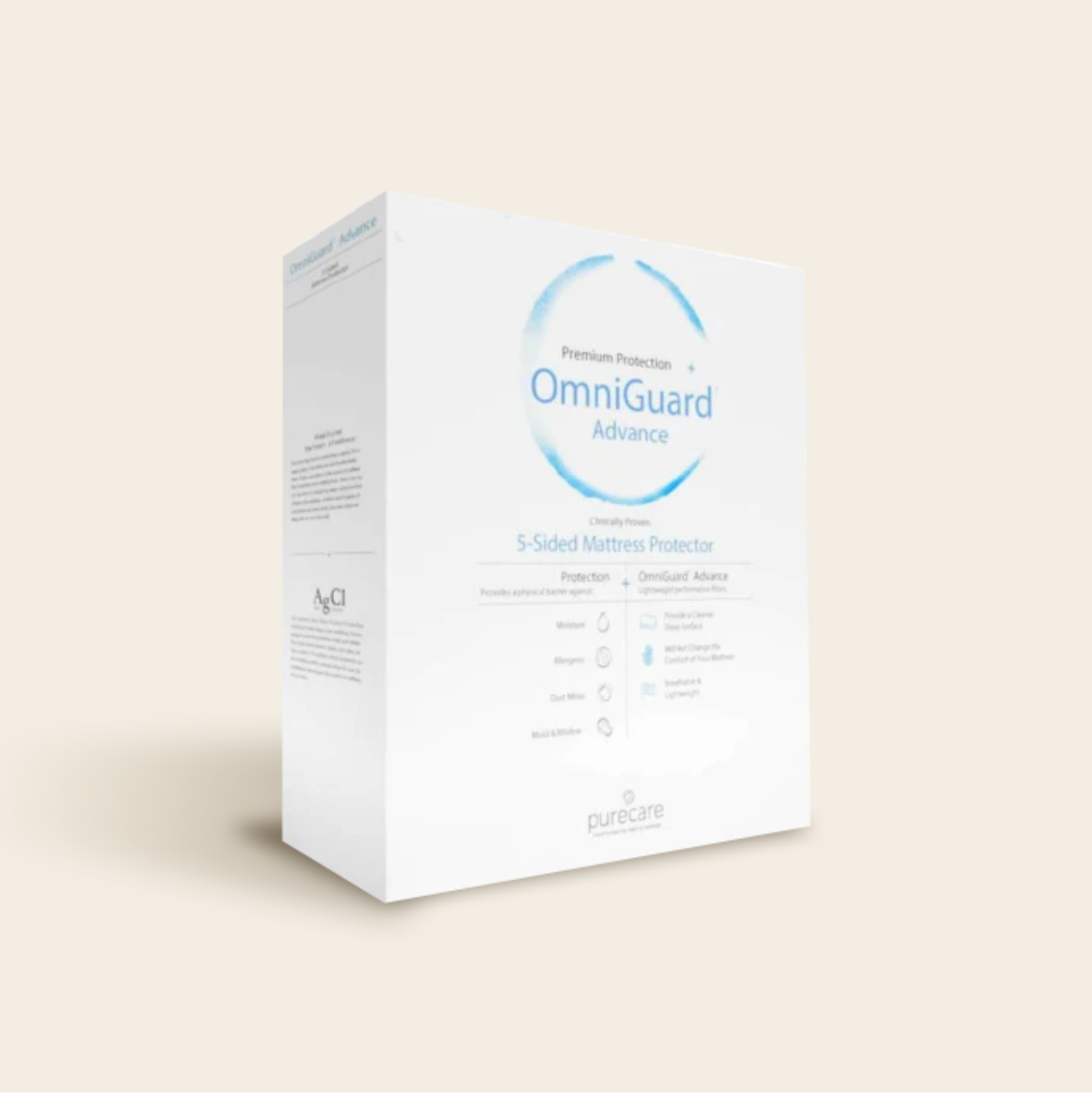 OmniGuard Advance 5 Sided Waterproof Mattress Protector