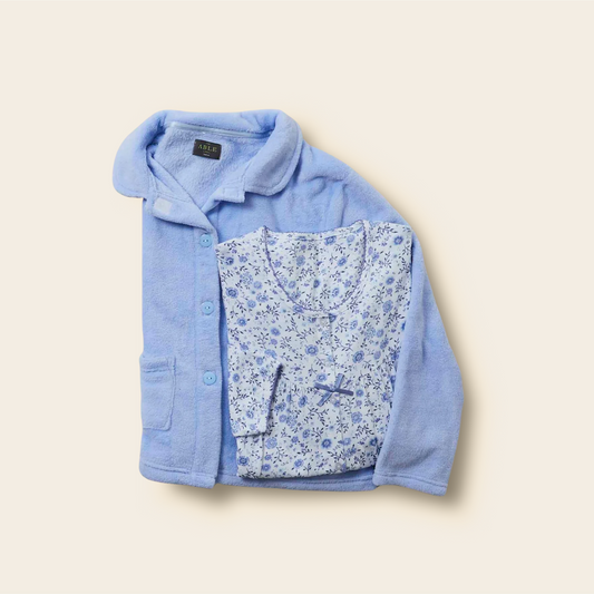 Mavis Fleece Indoor Velcro Fastening Jacket