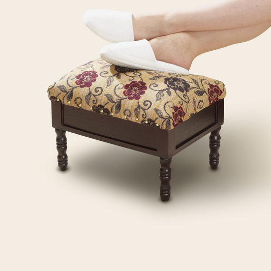 Storage footstool