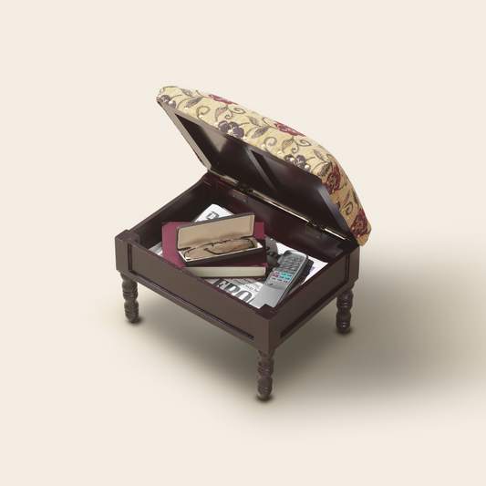 Storage footstool